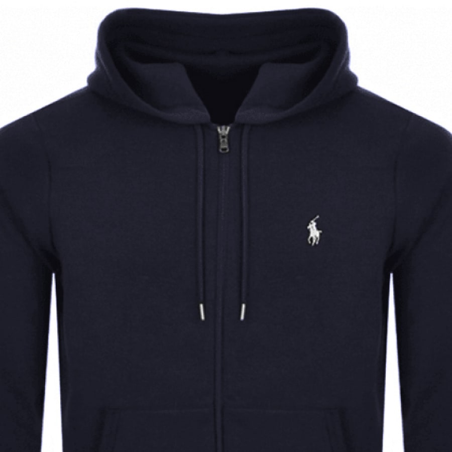 Alternative Image for ProductRalph Lauren Full Zip Hoodie Navy2